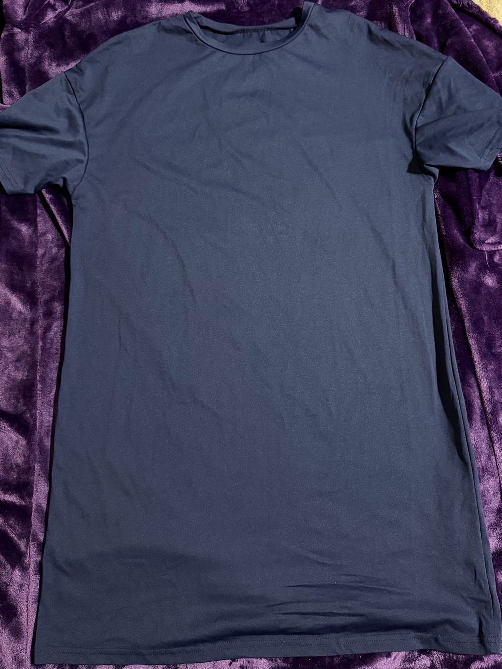 Men's Navy Crew Neck T-Shirt